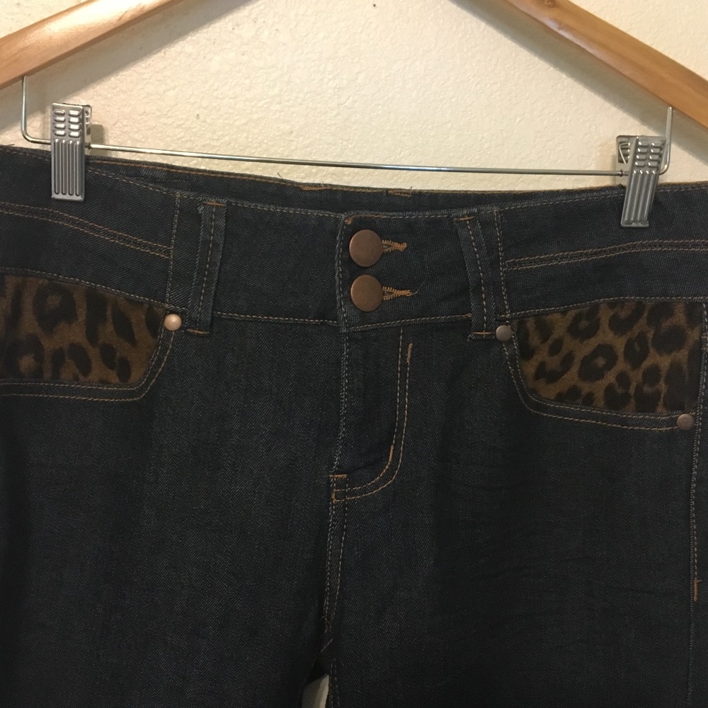 Animal Print Forever 21 Jeans